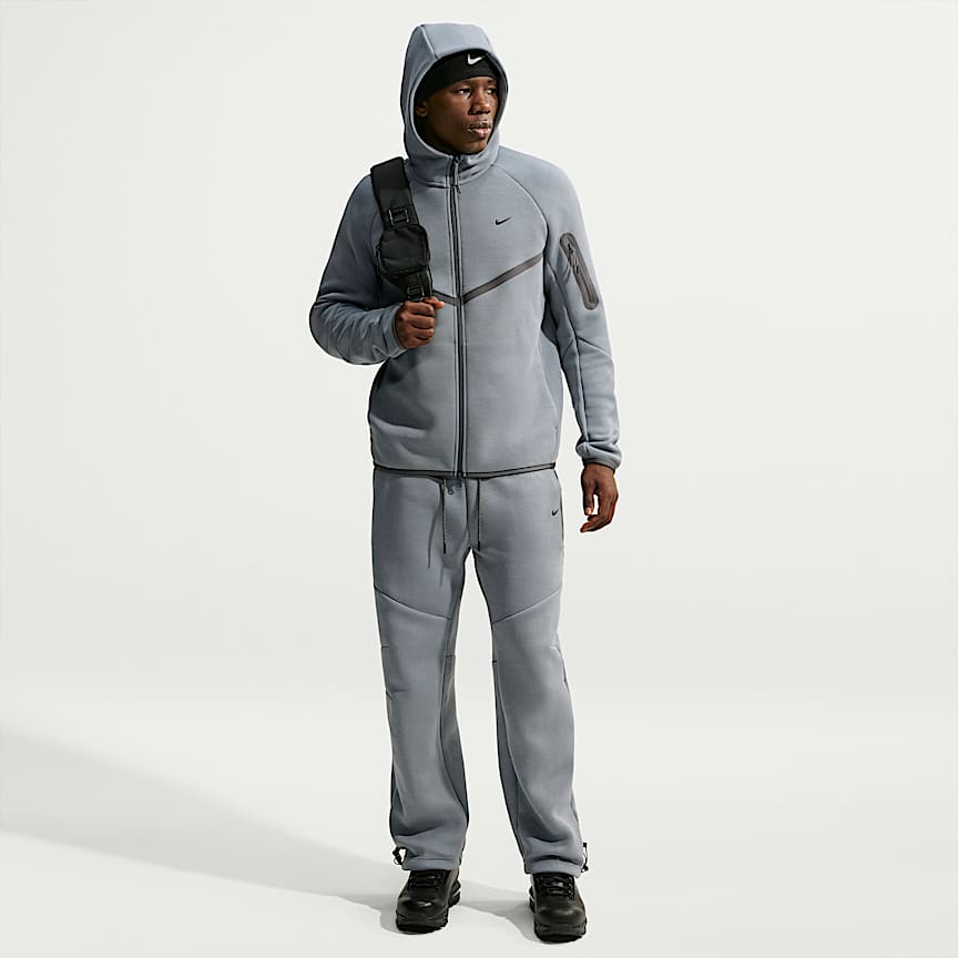 Nike Tech Men's Fleece Full-Zip Windrunner Jacket with Reflective